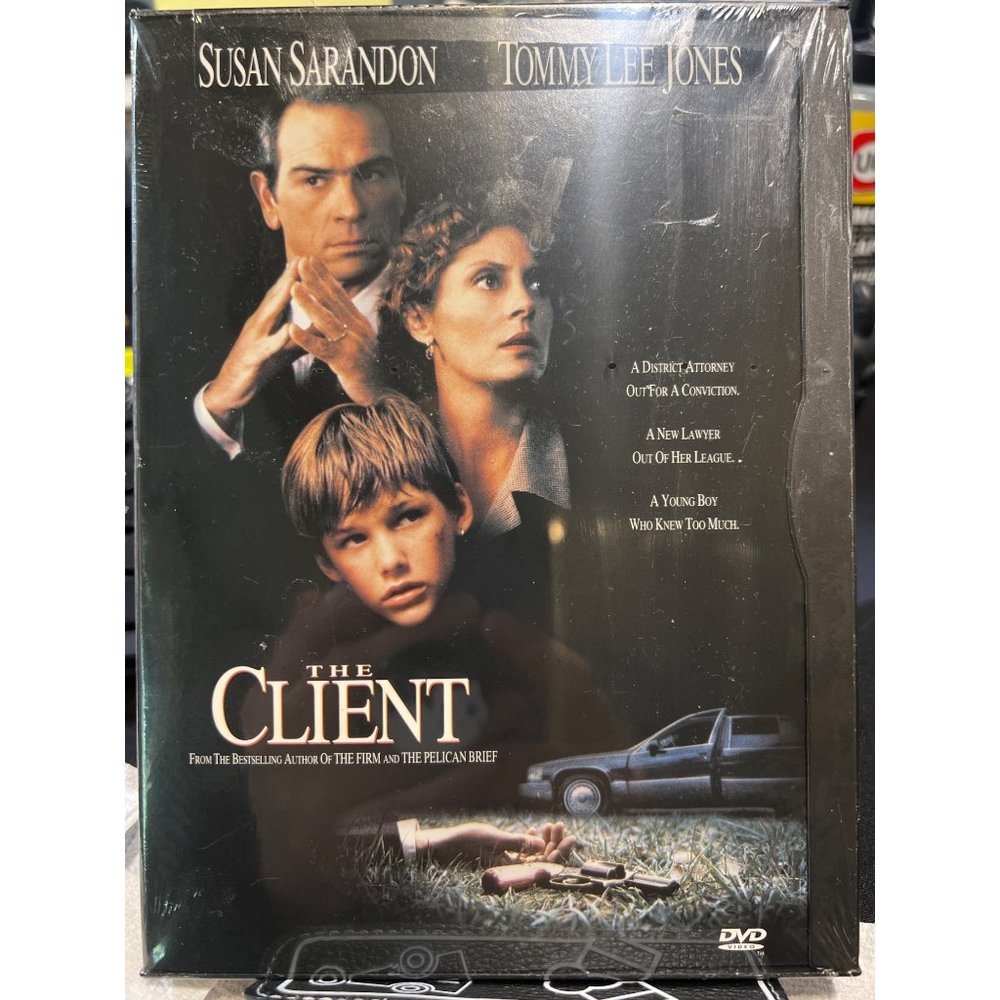 The Client DVD - The Client Movie - Susan Sarandon Tommy Lee Jones - NEW SEALED